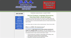 Desktop Screenshot of bsaenterprises.com